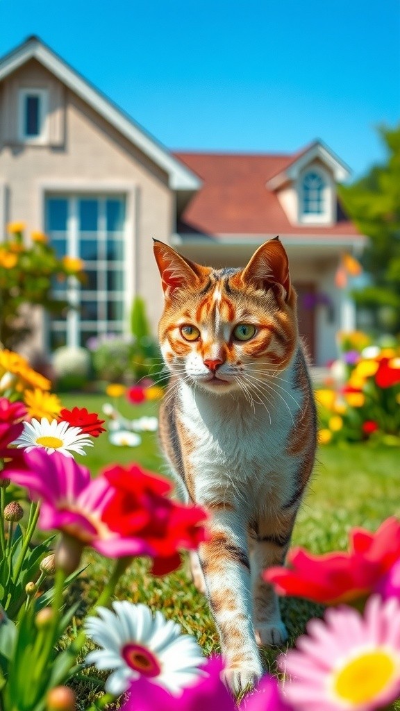 The Stray Cat's New Home