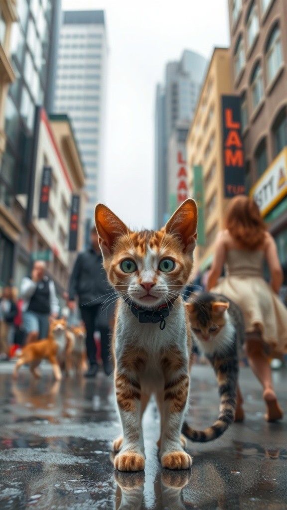 Nenek Menemukan Kucing Terlantar