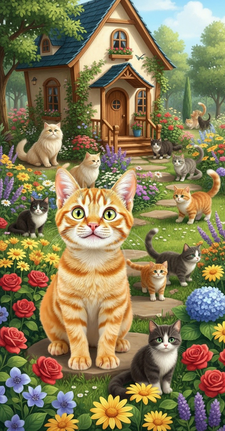 The Stray Cat's New Home