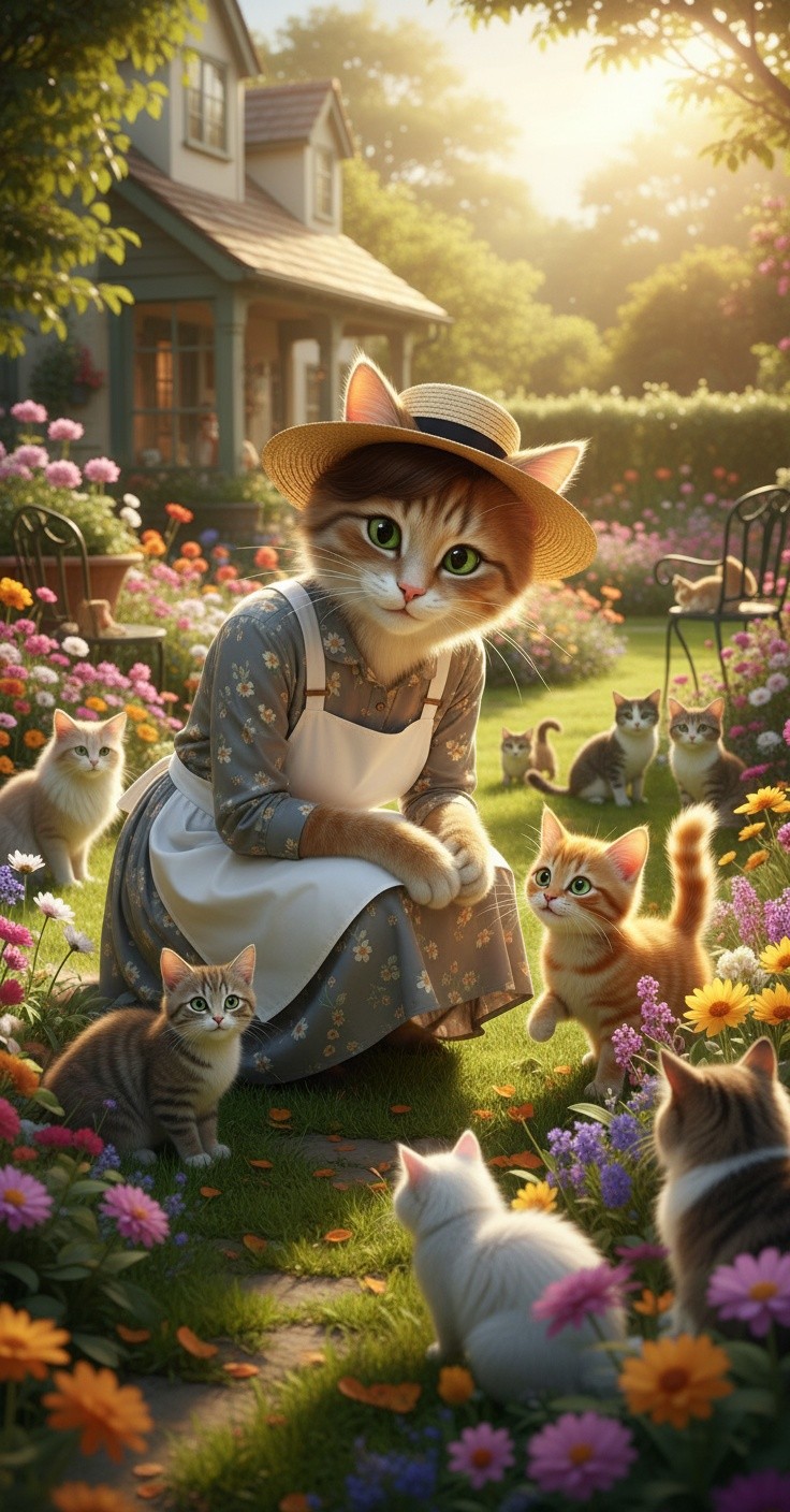 A Stray Cat's New Beginnings