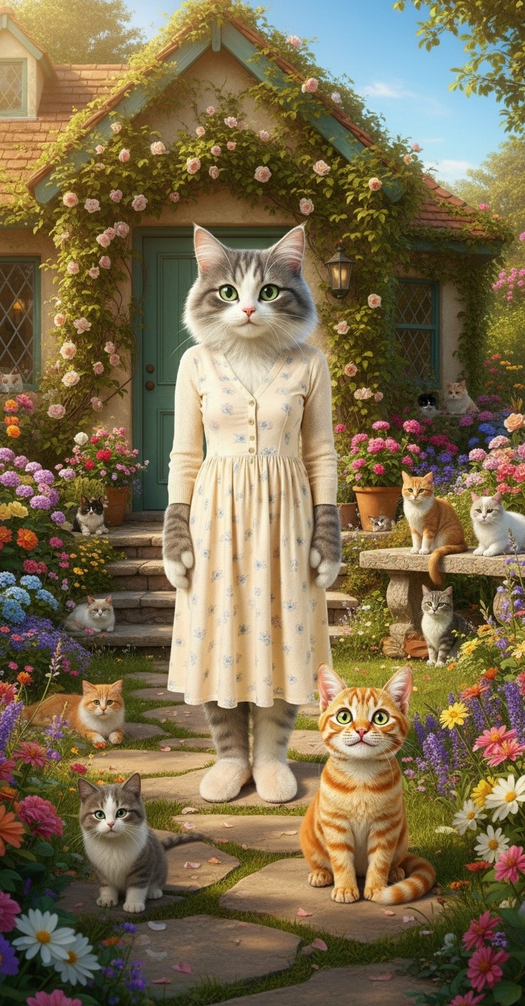 A New Feline Friendship