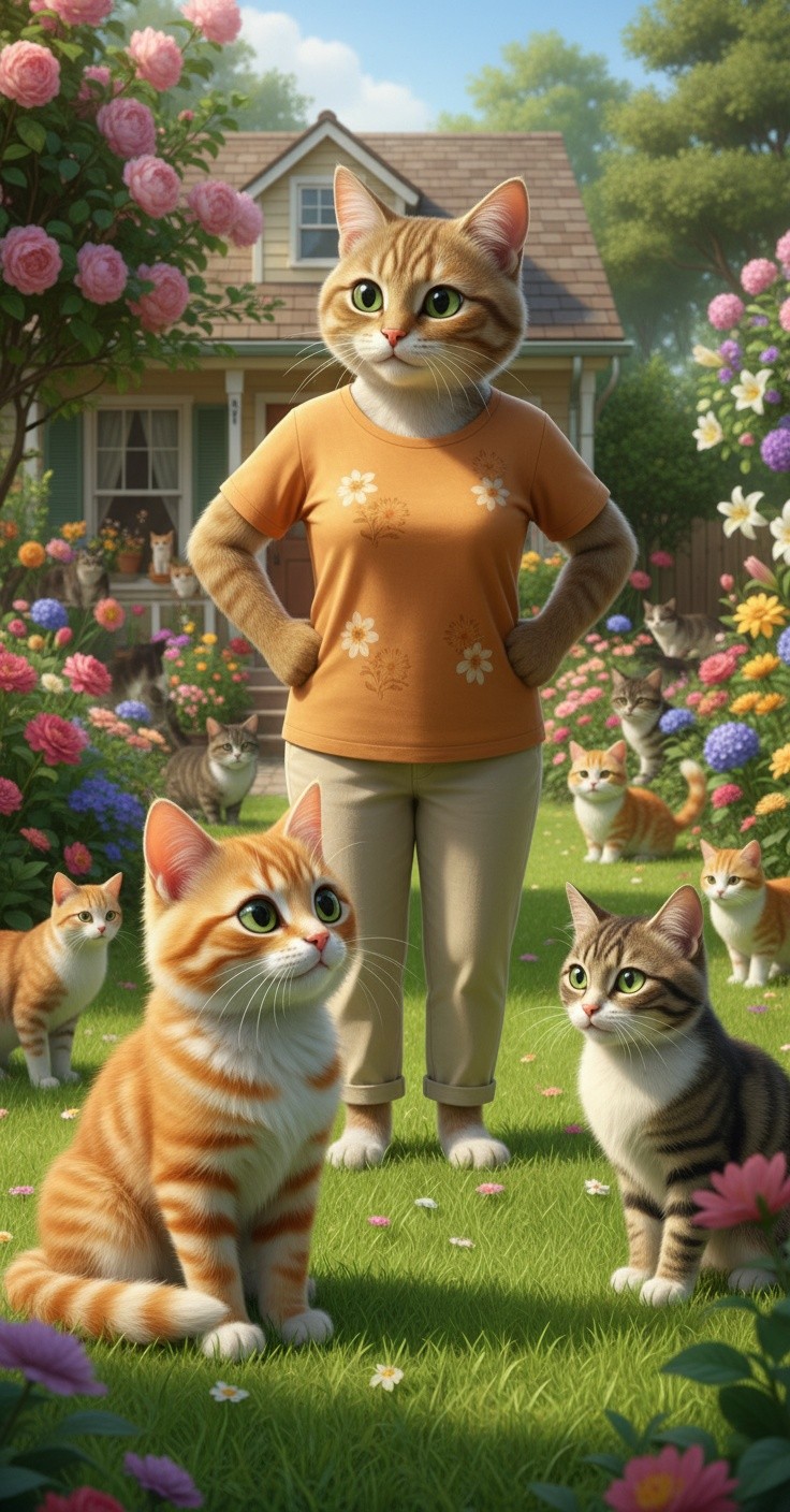 A New Feline Friendship