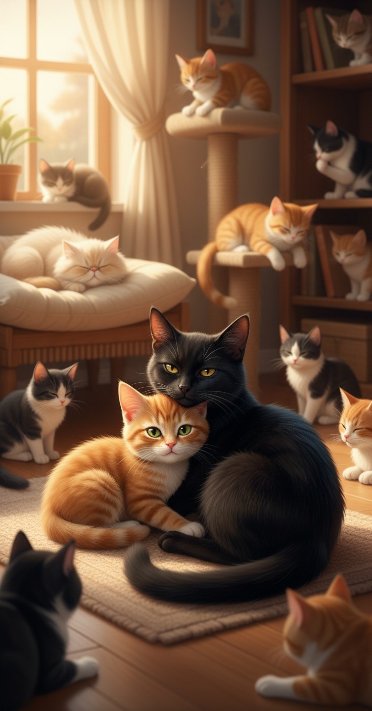 Whispers of Love: A Cat's Journey Through Misunderstanding and Hope