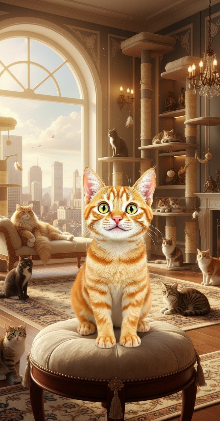 The Lavish Life of Sir Whiskers