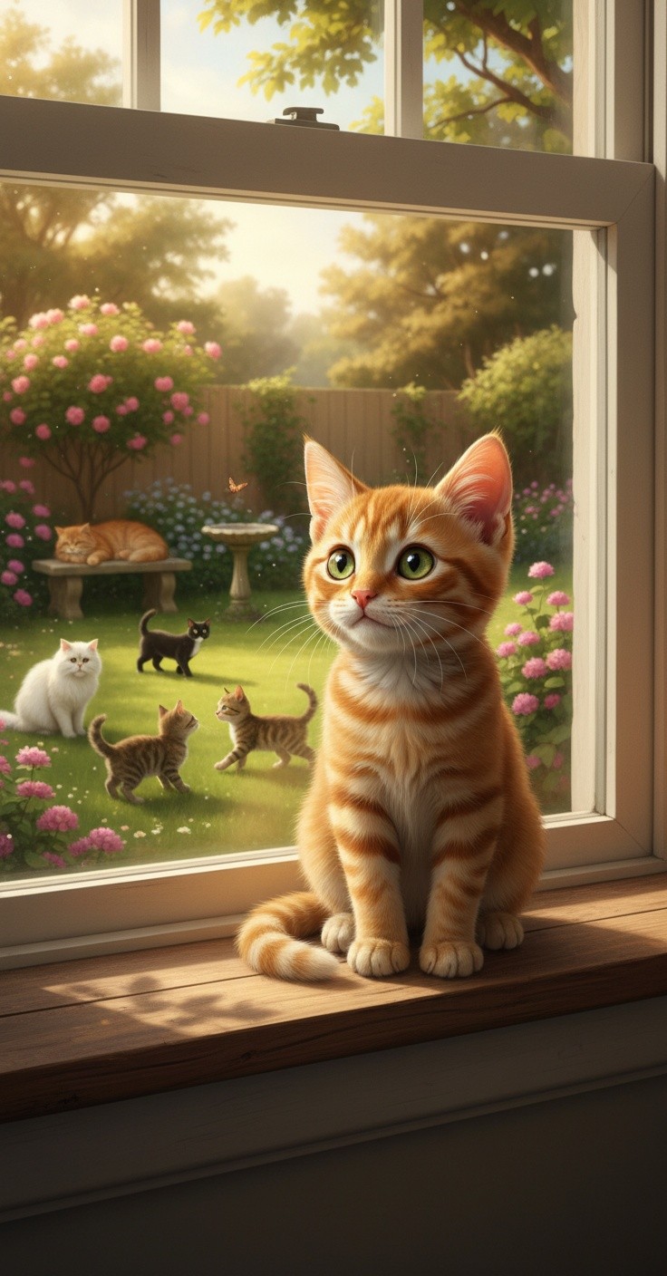 The Adventures of Whiskers: An Orange Tabby Tale