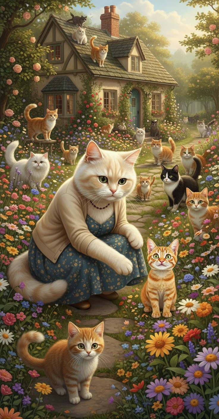 A New Feline Friendship