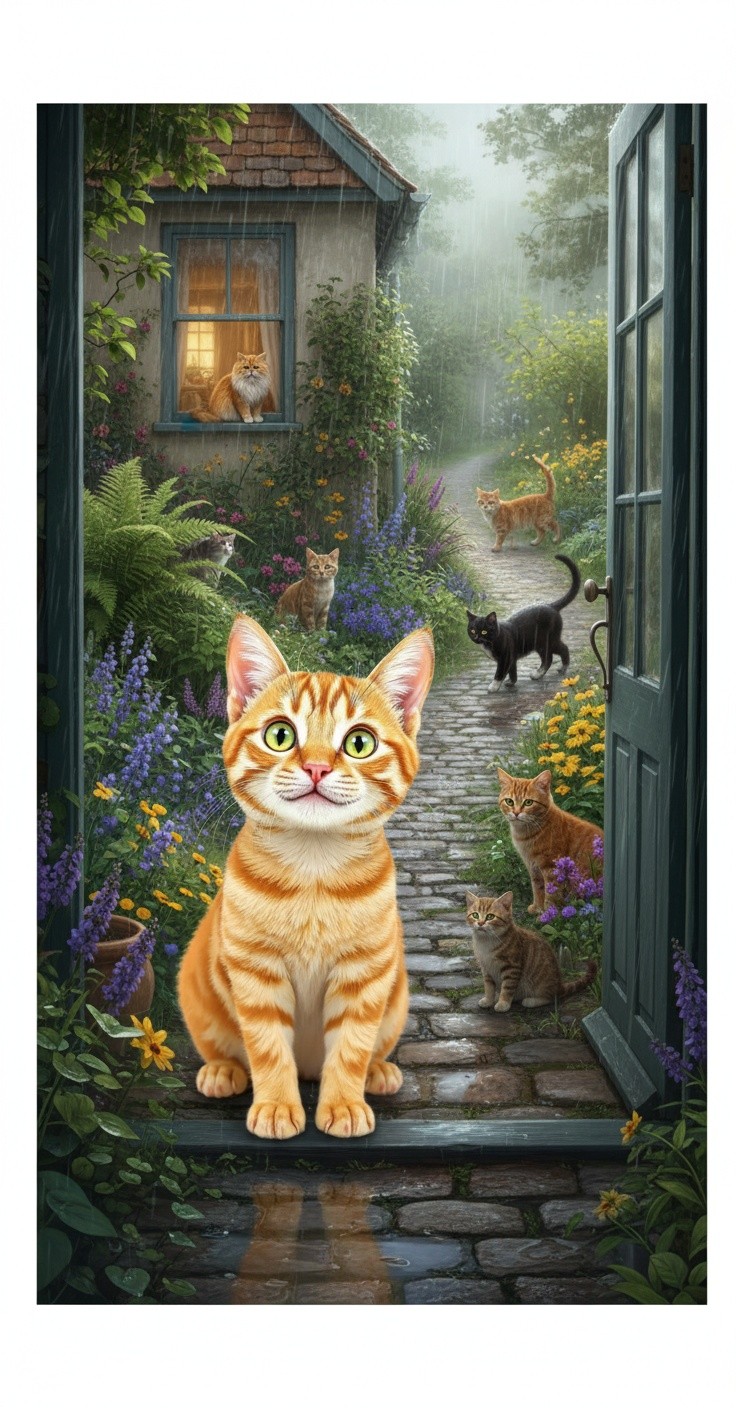 The Stray Cat's Secret: Martha's Change of Heart