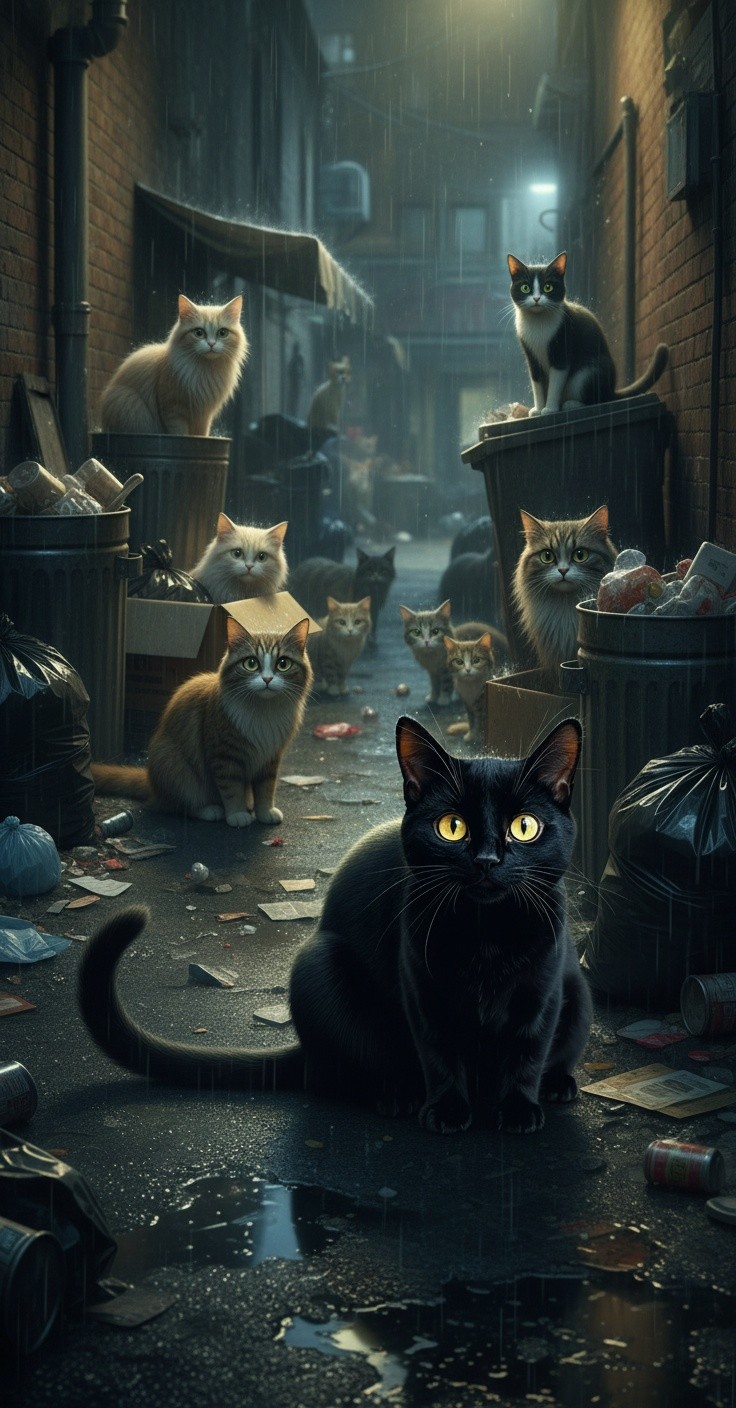 The Tale of a Homeless Cat