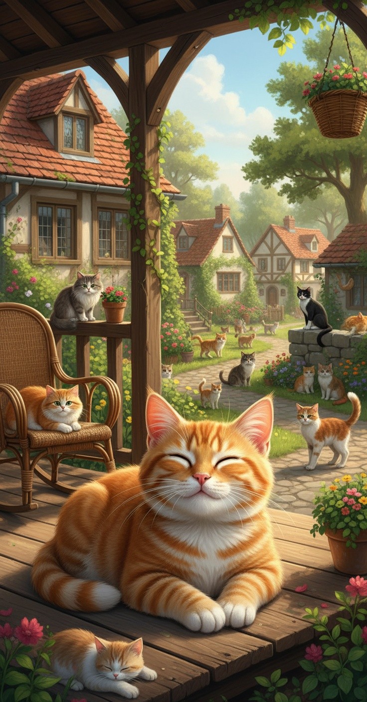 Oyen, Penjaga Sandal Kampung