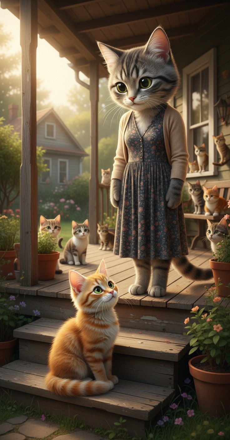 Persahabatan Tak Terduga dengan Kucing Liar