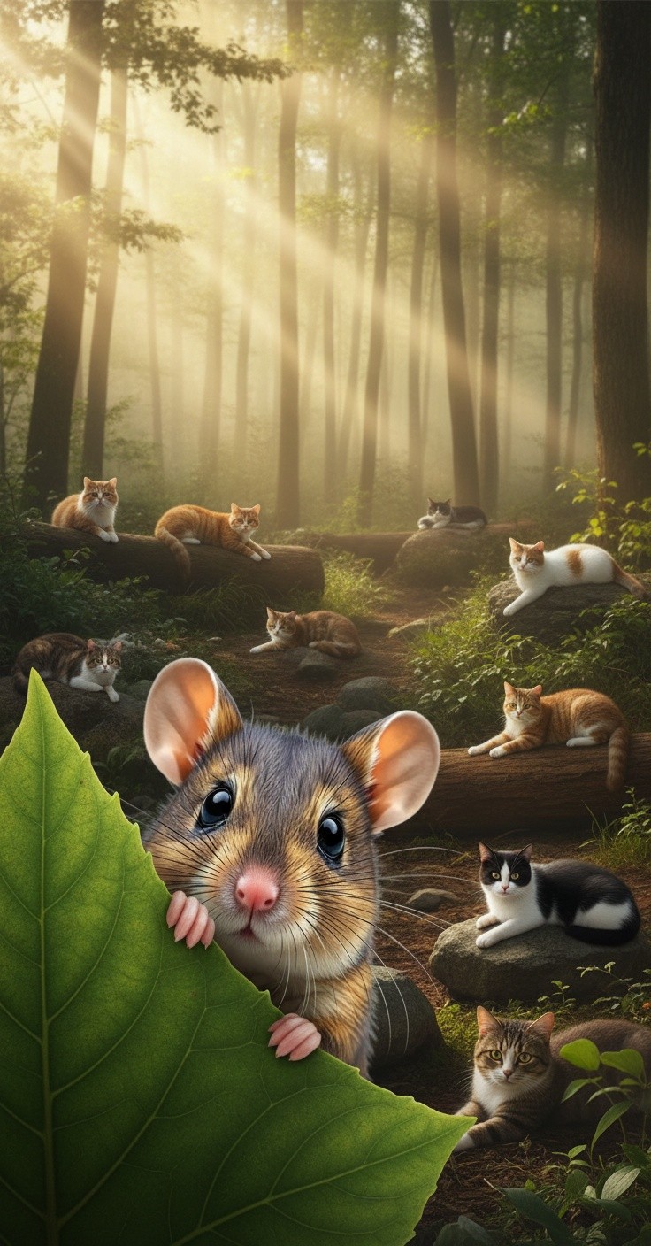 The Clever Mouse Overcomes Fear