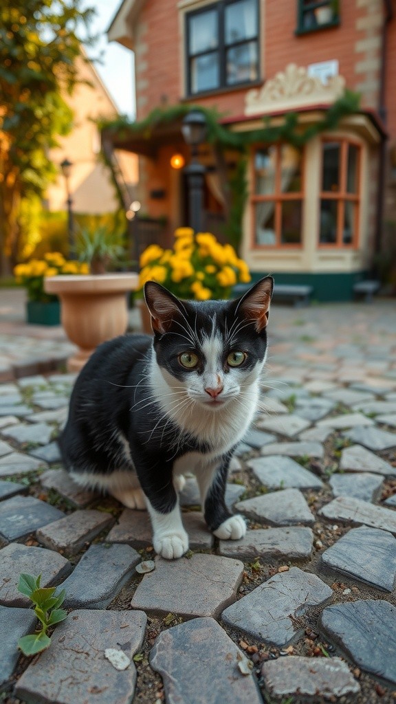 The Stray Cat and the Old Lady's Change of Heart