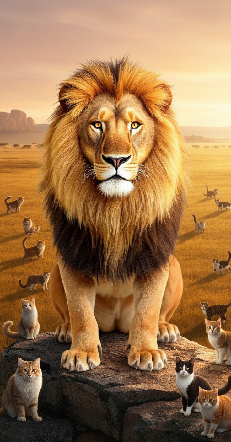 Majestic Lion: King of the Wilderness