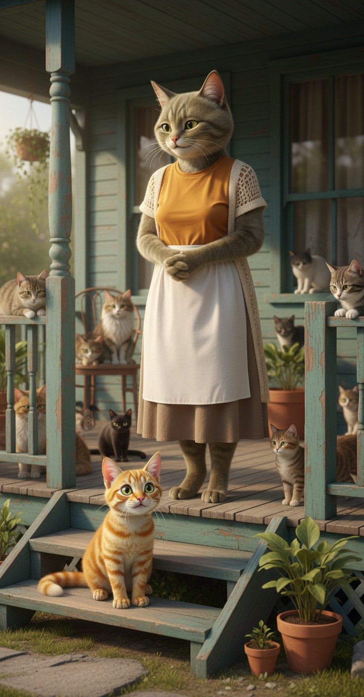 A New Feline Friendship
