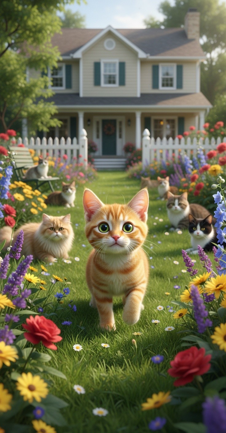 A Cat's Comfort: Martha's Compassion