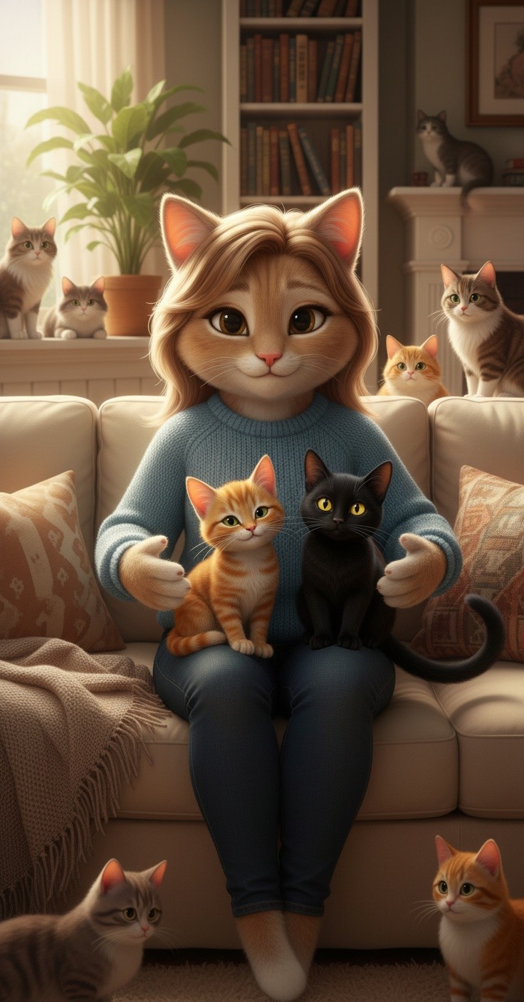 Kesepian Kucing Hitam