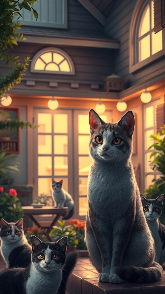 Ibu Kucing Mencari Anak yang Hilang