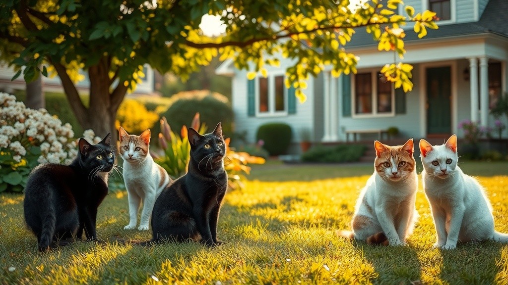 The Stray Cat's New Home