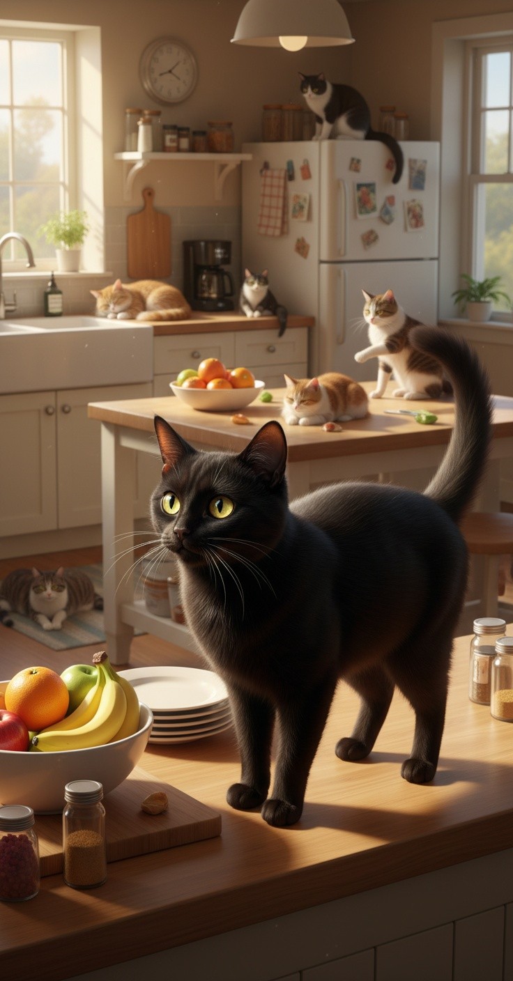 Cats Make Milk Shake
