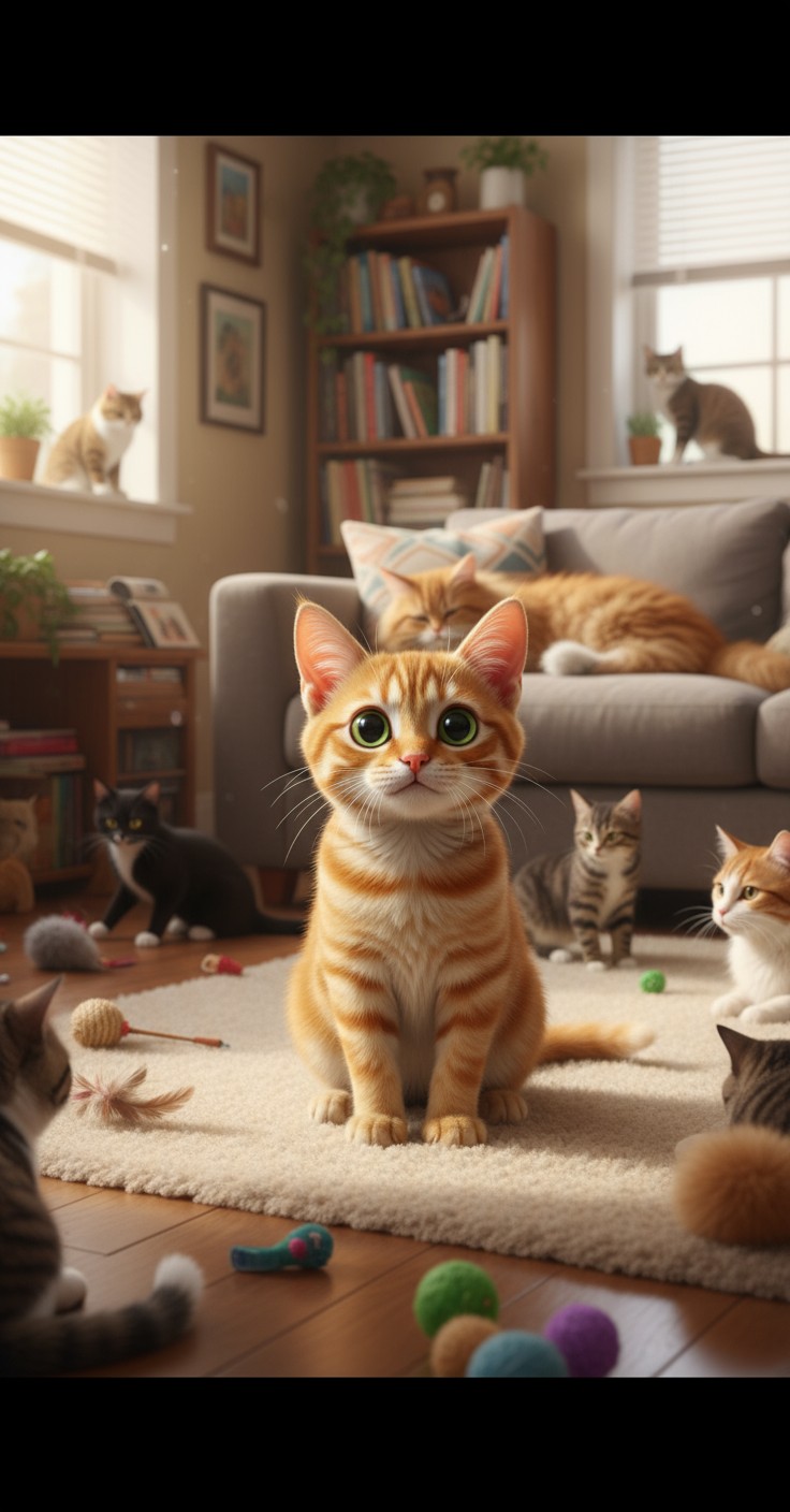 The Cat's Journey to a Secure Life