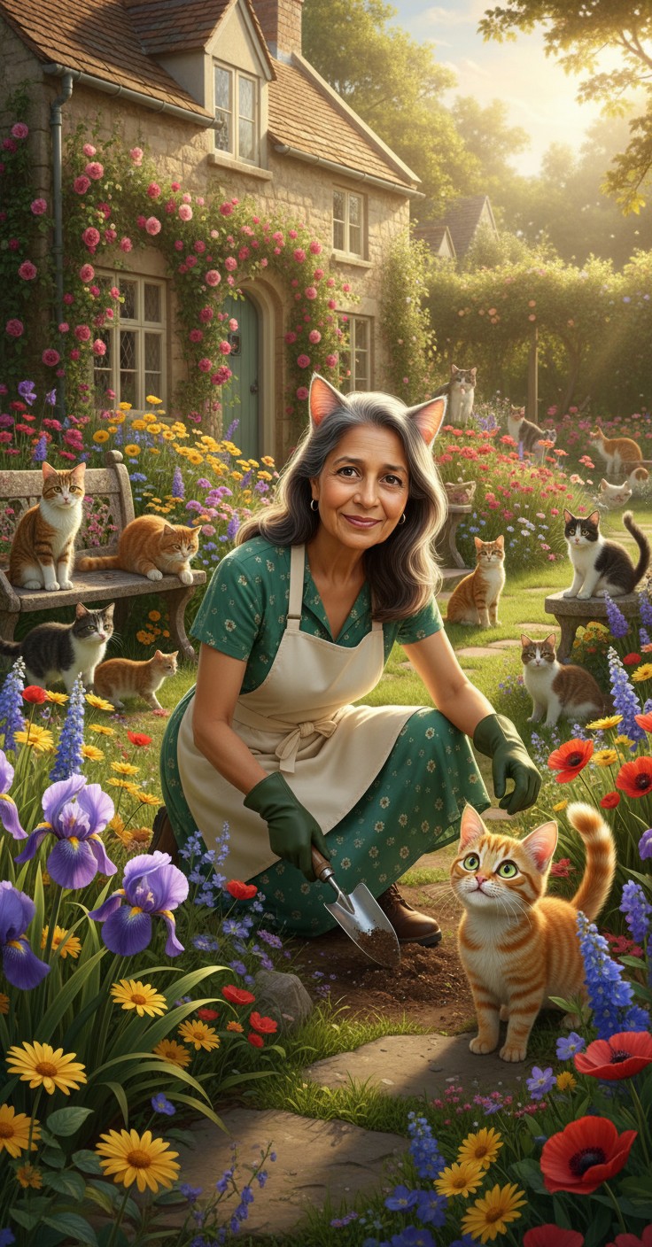 Martha and the Stray Cat: A Bonding Journey
