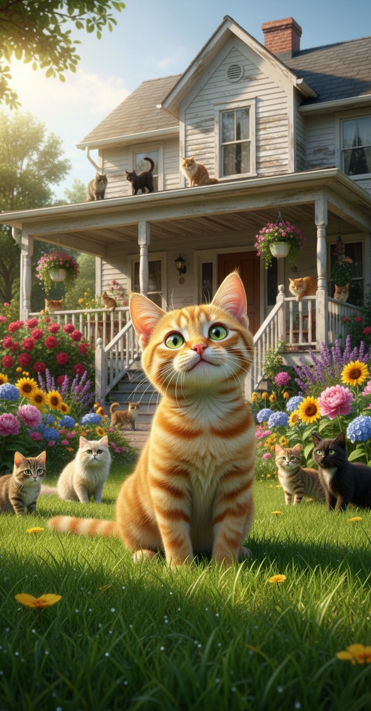 A New Feline Friendship