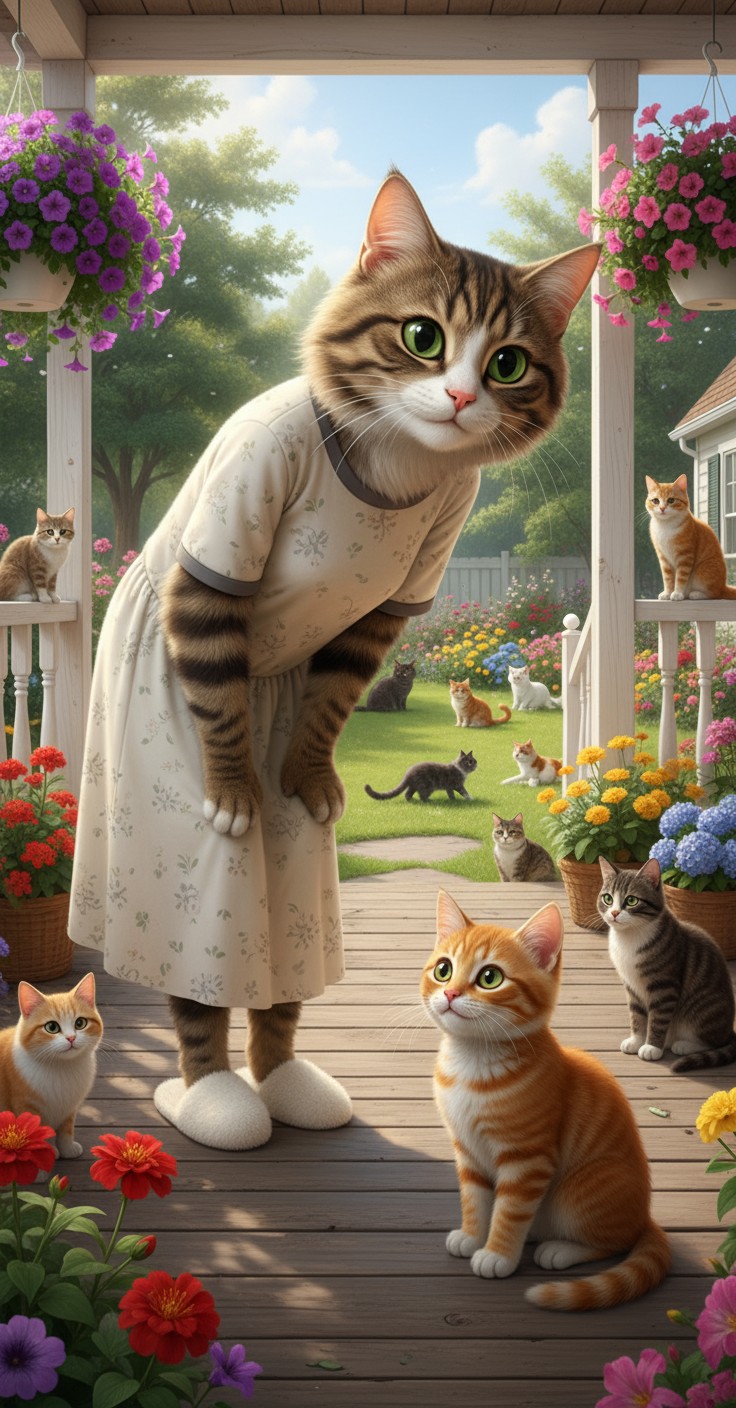 A Stray Cat's New Beginning