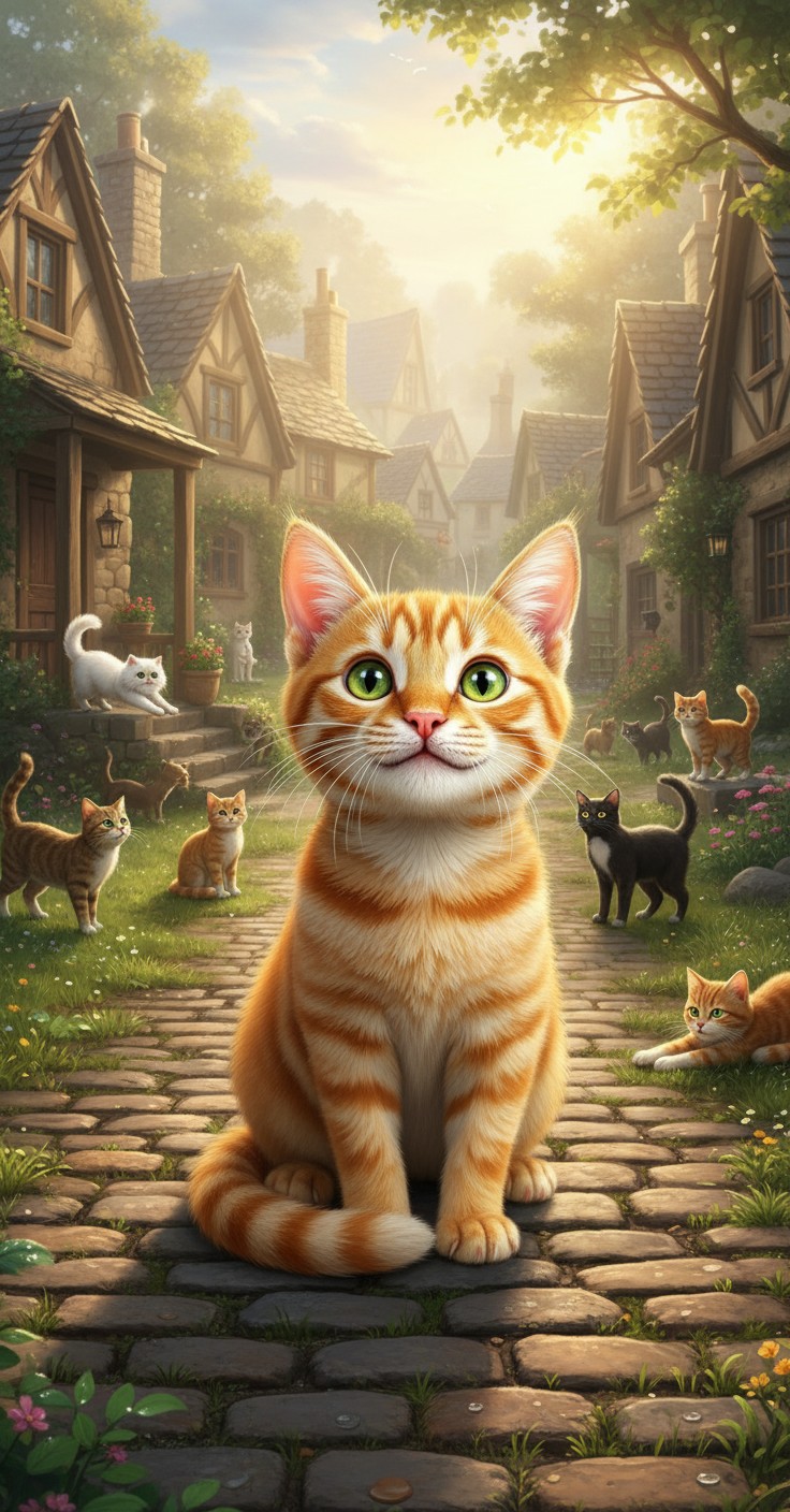 Petualangan Kiki Si Kucing Malang