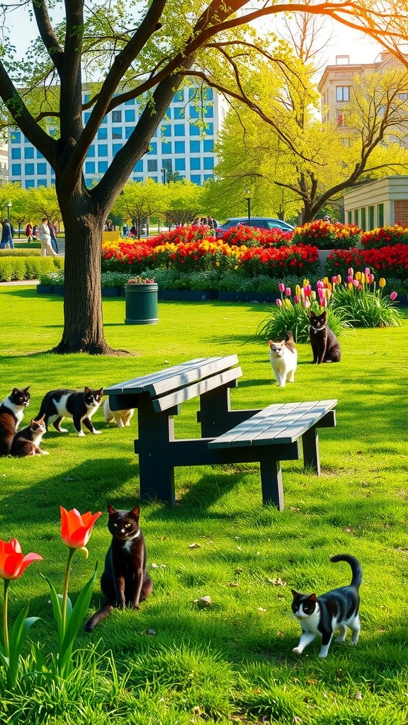 Gatos Adorables en Acción