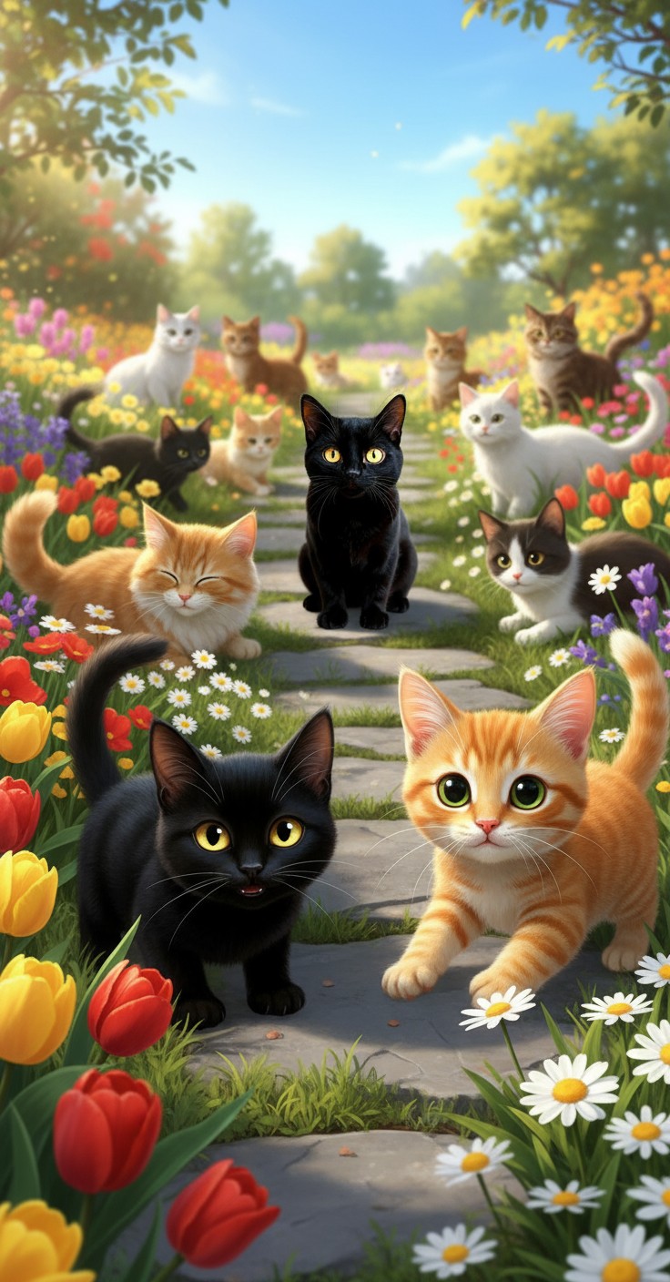 Aventura de Gatitos Pequeños