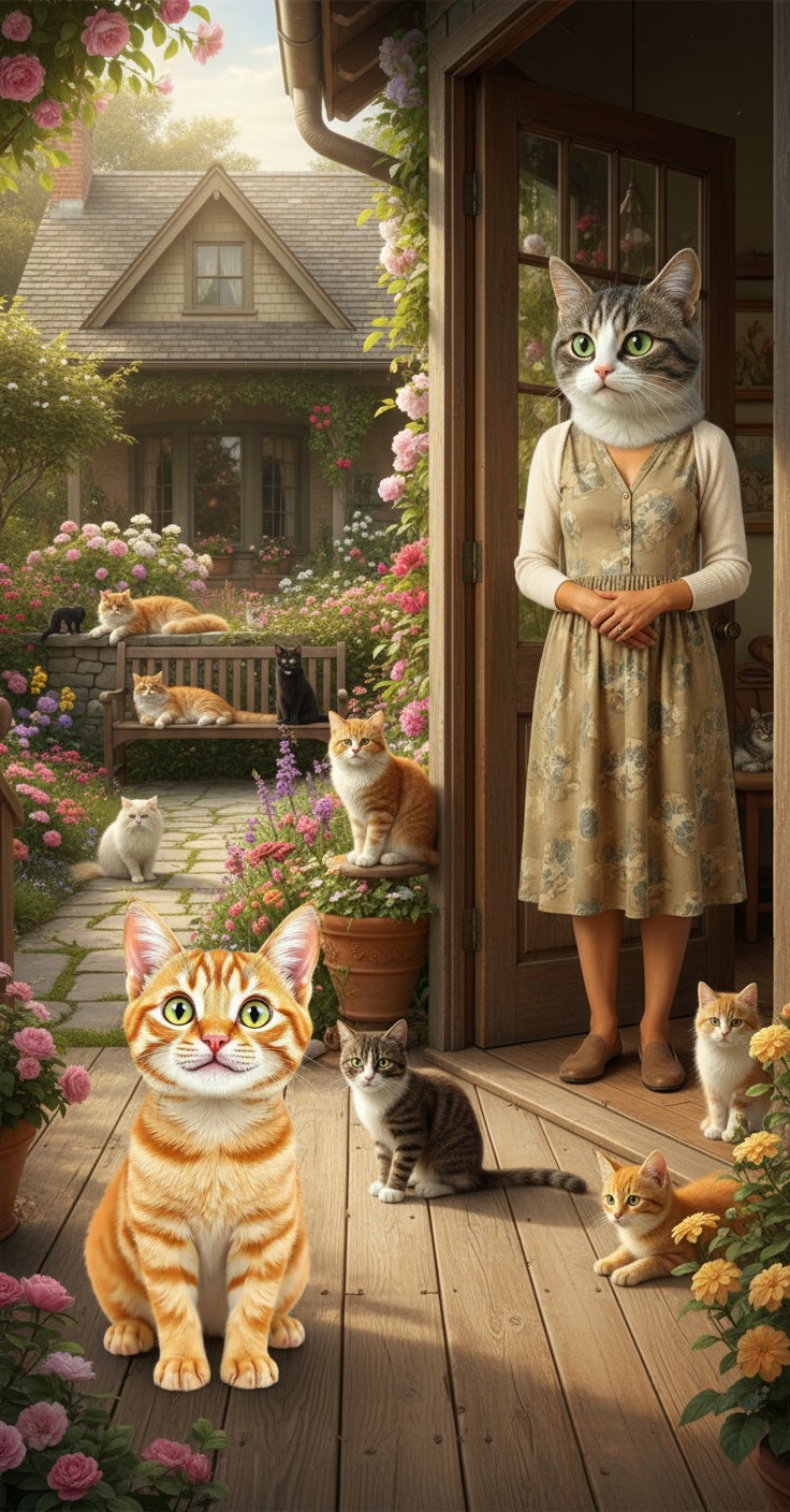 A New Feline Friendship