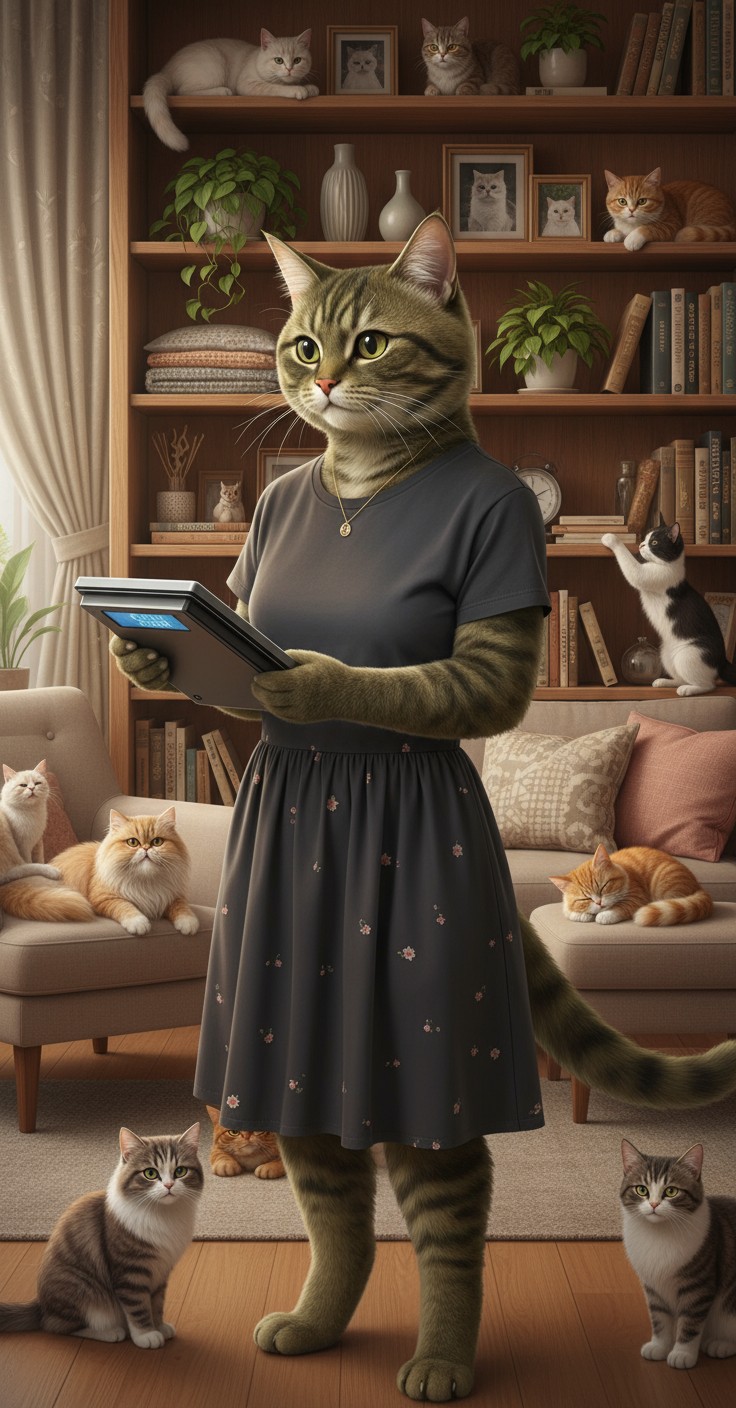 Timbangan Baru dan Si Oyen yang Menggemaskan!