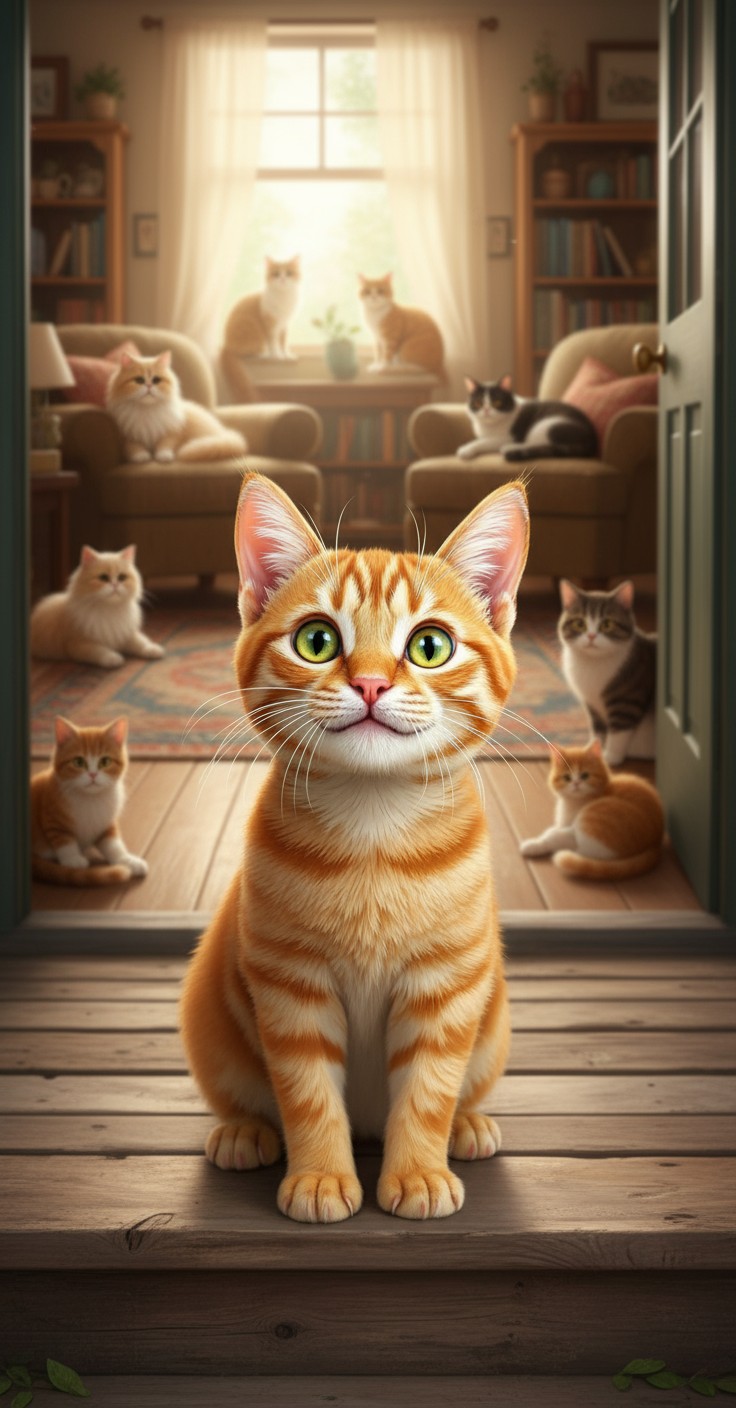 Kucing Meong dan Petualangan Camilan