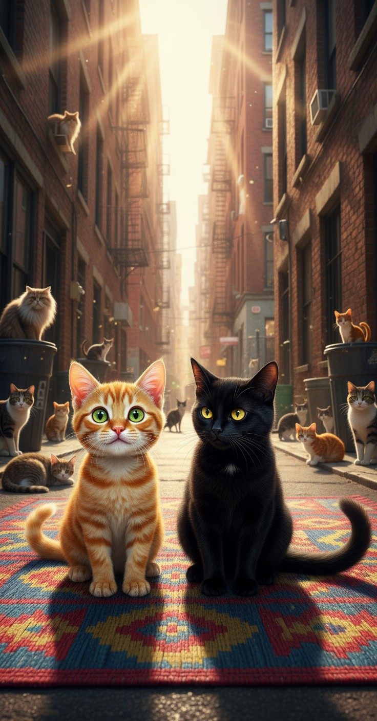 Bestfriend Cats Fight and Make Up