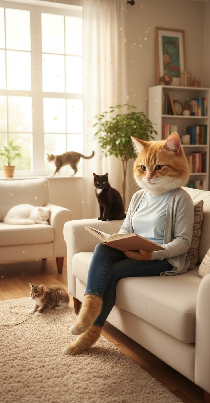 The Online Shopping Cat