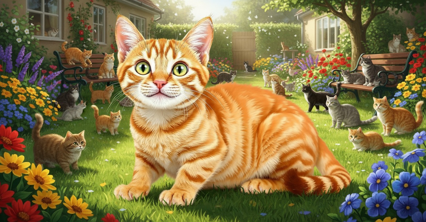 A Stray Cat's Unexpected Friendship