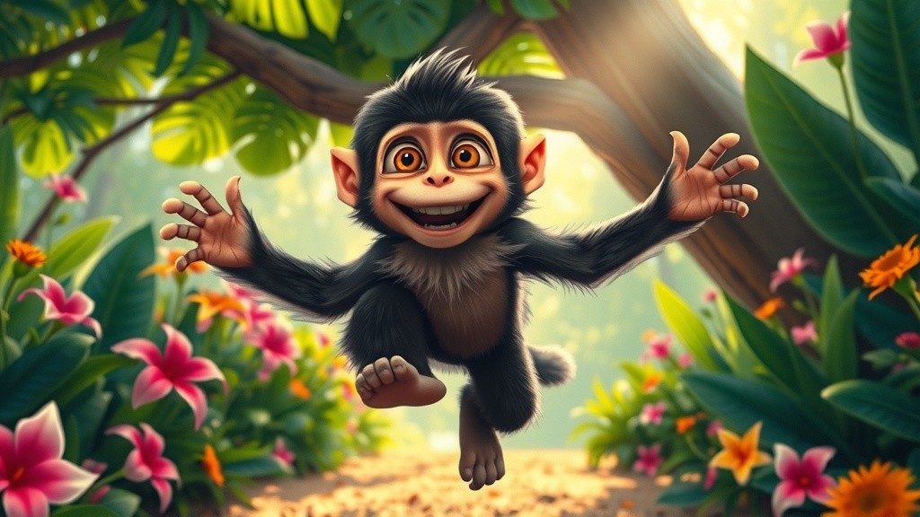Happy Monkey Dance Party