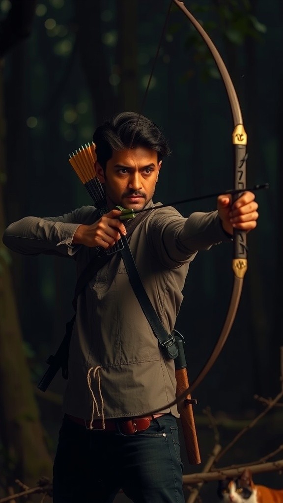 Ekalavya: The Self-Taught Archer