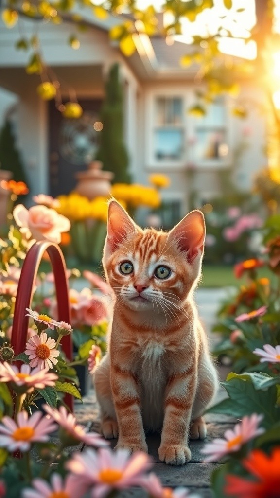 The Stray Cat and the Old Lady