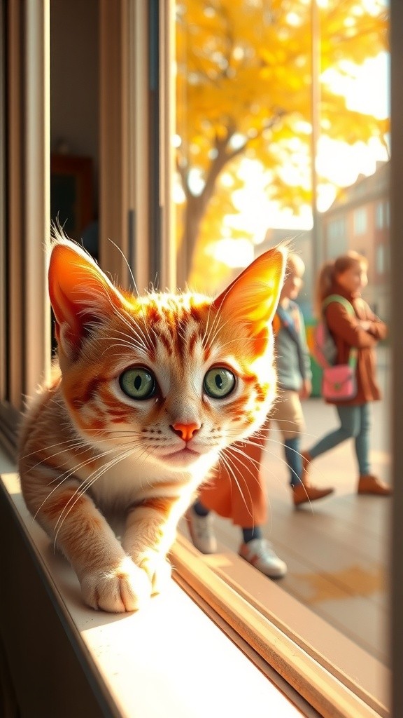 Whiskers the School Cat: A Pawsome Adventure!