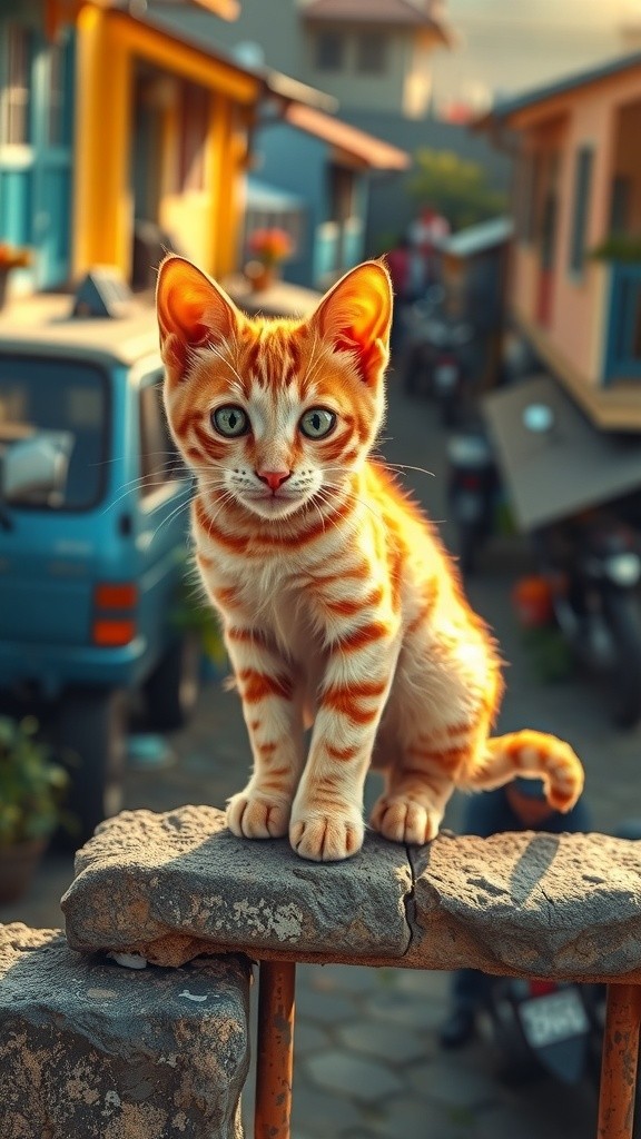 Mpus: Kucing Tukang Kredit yang Lucu