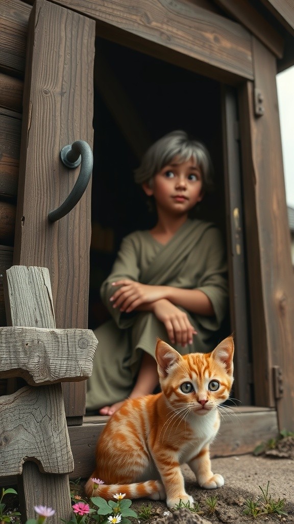 Kucing Jalang dan Perempuan Tua: Awal Persahabatan yang Manis