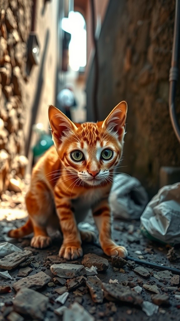 A Stray Cat Arrival