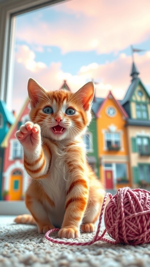 Milo the Mischievous Cat