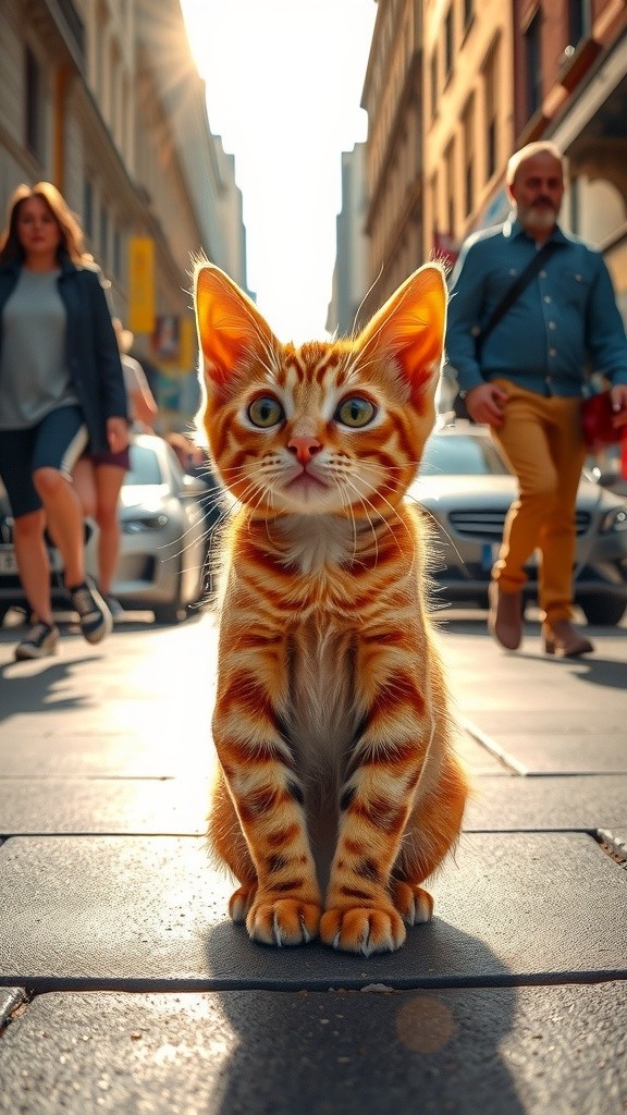 Kucing Kelaparan dan Kakek Tua: Persahabatan Sejati
