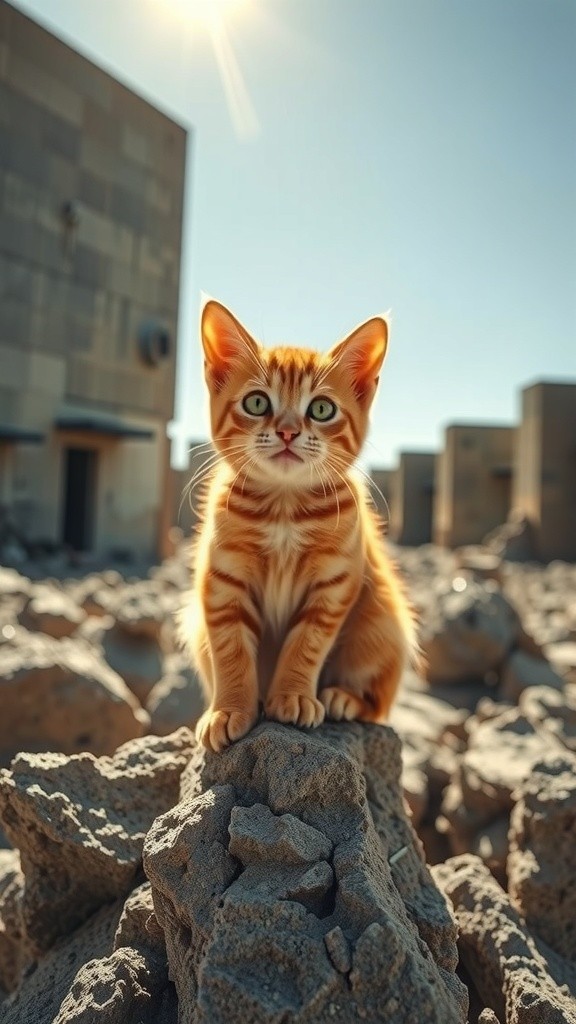 Transformasi Kucing Garang Menjadi Penyayang