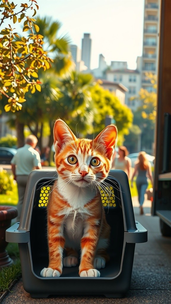 A Cat's City Adventure: Helping Our New Family
