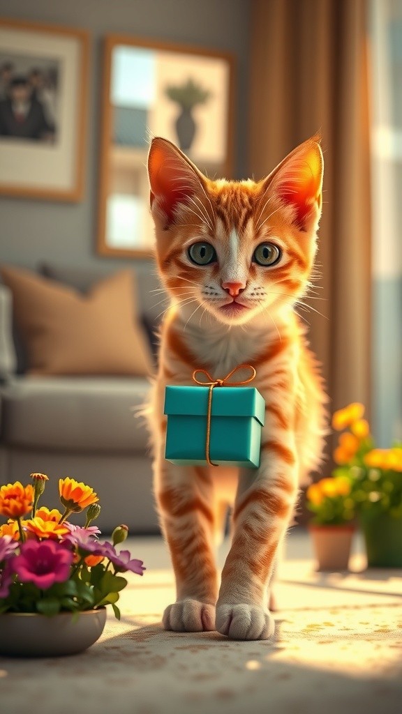 romatice cats just like a humain