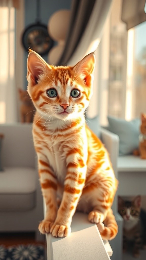 Cat Defends Baby Boy from Tiger