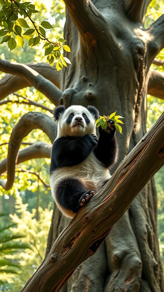 Bear Stuck in a Tree